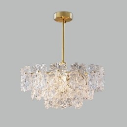 Luxusné závesné svetlo Home Dekor Sklenený luster Living