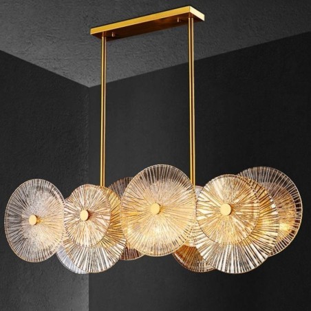Moderný luster Spark Disc Luster Ohňostroj Sklenená závesná lampa Osvetlenie domácnosti Moderný luster Spark Disc Luster Ohňostroj Sklenená závesná lampa Osvetlenie domácnosti