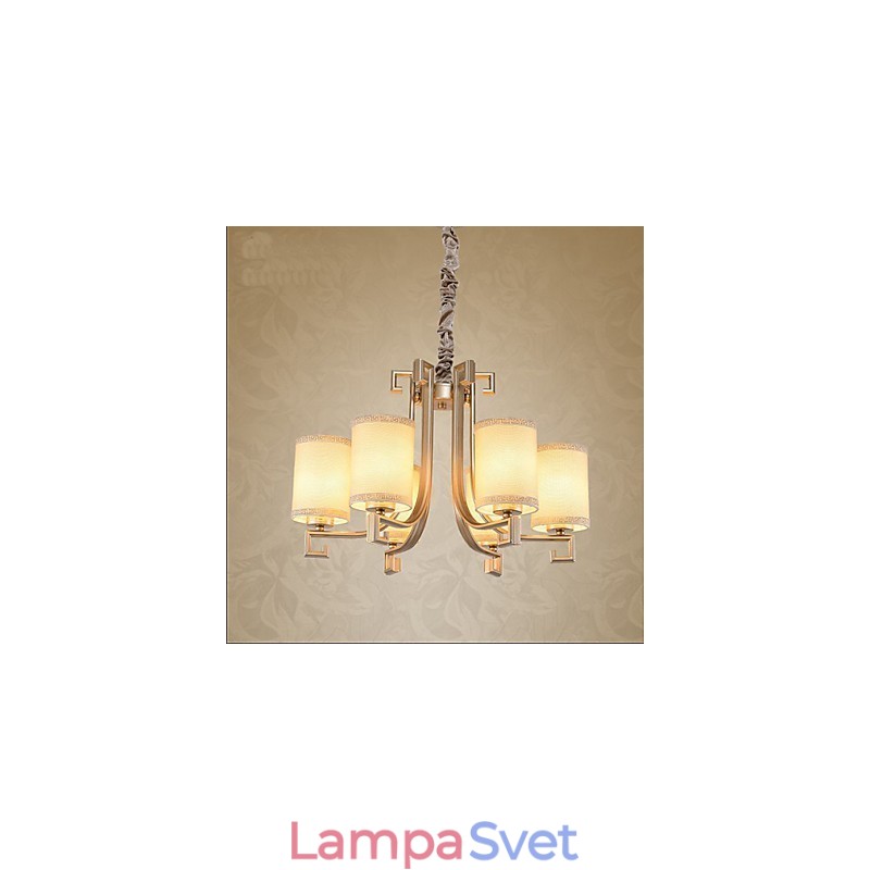Luster v čínskom štýle Iron Copper Imitation Air lamps