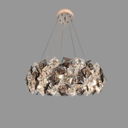 Ľahký luxusný sklenený luster Moderné minimalistické závesné svietidlo Living
