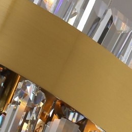 Luxusný sklenený luster Závesné svietidlo v európskom štýle Living