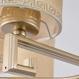 Luster v čínskom štýle Iron Copper Imitation Air lamps