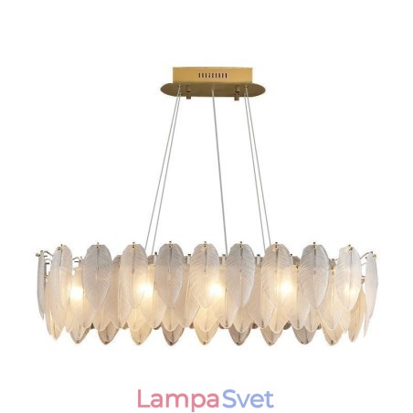 Umelecký sklenený luster okrúhle závesné osvetlenie Umelecký sklenený luster okrúhle závesné osvetlenie
