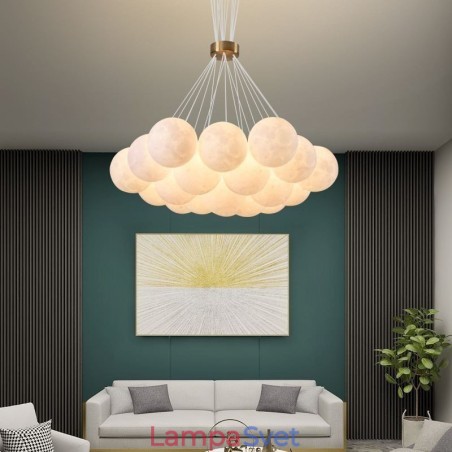 Luster Moon Bubble Modern 3D Print Balls Závesná lampa Luster Moon Bubble Modern 3D Print Balls Závesná lampa