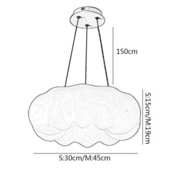 Severská závesná lampa Kreativita Závesné svetlá v tvare tekvice