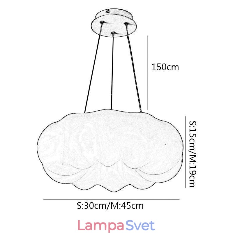 Severská závesná lampa Kreativita Závesné svetlá v tvare tekvice