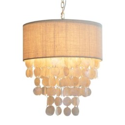 Súčasné závesné svetlo mušlí medúzy s tienidlom na lampu