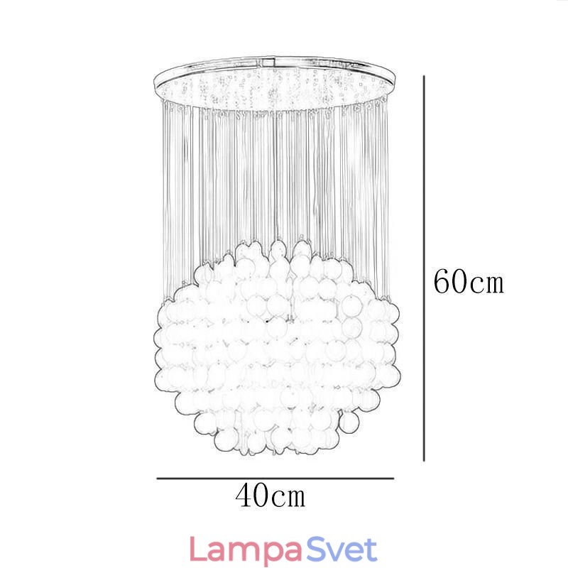 Moderné škrupinové závesné svietidlo Súčasné závesné stropné osvetlenie Jedáleň