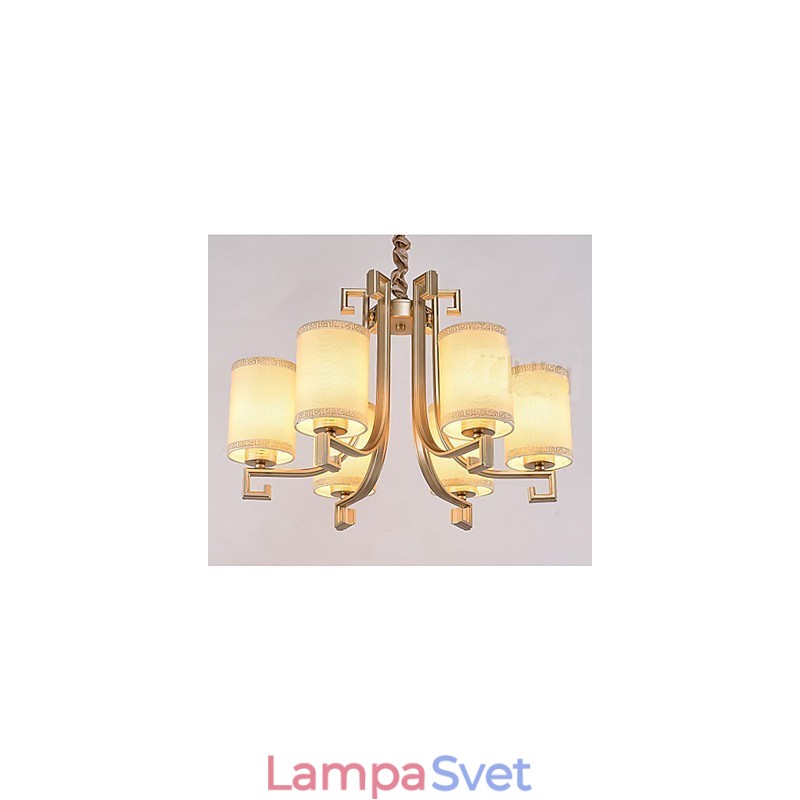 Luster v čínskom štýle Iron Copper Imitation Air lamps