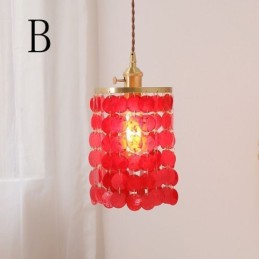 Moderný klasický luster Biele tienidlo Závesné svietidlo Stropné svietidlo