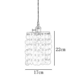 Moderný klasický luster Biele tienidlo Závesné svietidlo Stropné svietidlo
