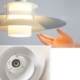 Severské hliníkové závesné svietidlo Moderné minimalistické stropné osvetlenie