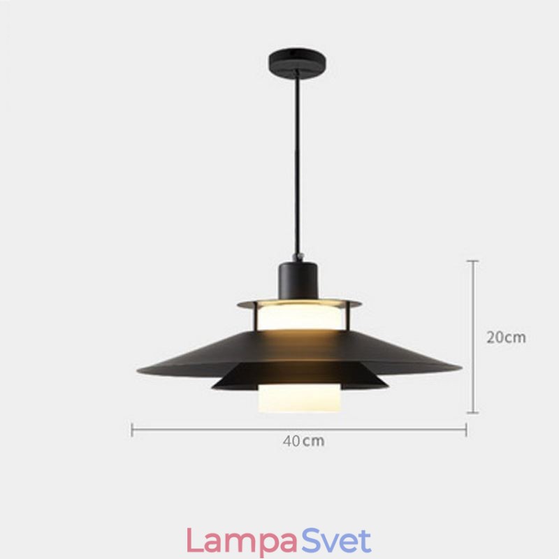 Severské hliníkové závesné svietidlo Moderné minimalistické stropné osvetlenie