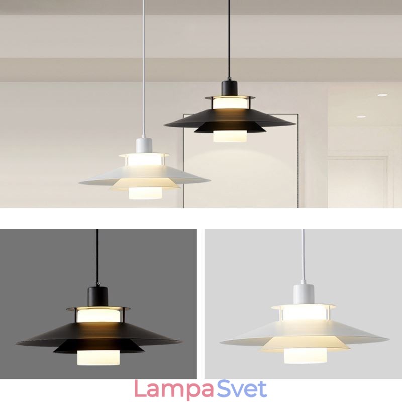 Severské hliníkové závesné svietidlo Moderné minimalistické stropné osvetlenie