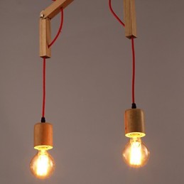 Luster Mini štýl Moderné súčasné drevené bambusové