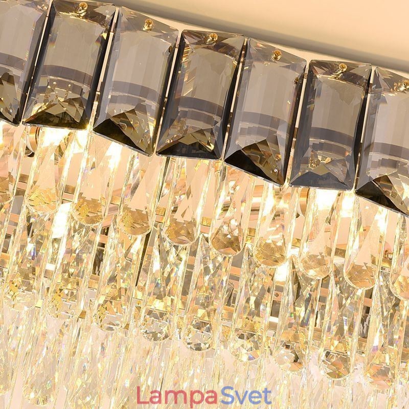 Luxusné oválne závesné svietidlo K9 Crystal Pendant Light