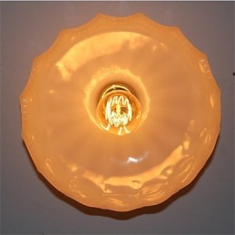 Imitácia nefritového skla Retro 1 Head Lotus Stropné svietidlo