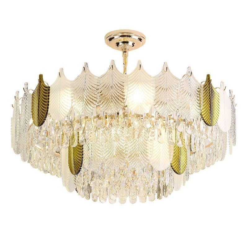 Luxusné krištáľové svietidlo Leaf Pendant Light