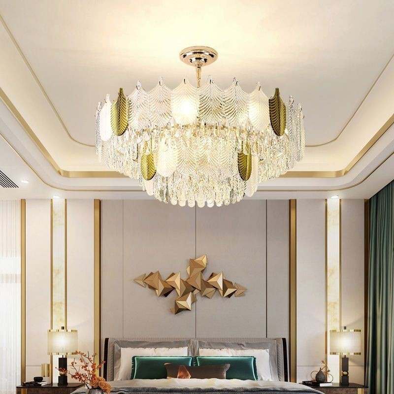 Luxusné krištáľové svietidlo Leaf Pendant Light