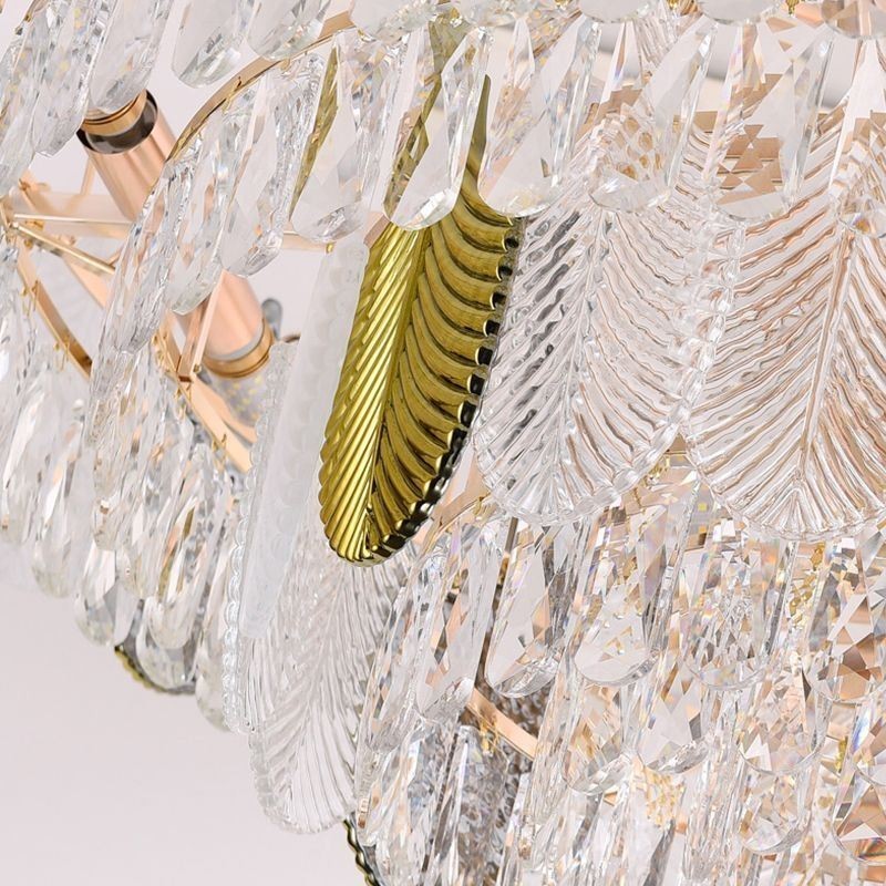 Luxusné krištáľové svietidlo Leaf Pendant Light