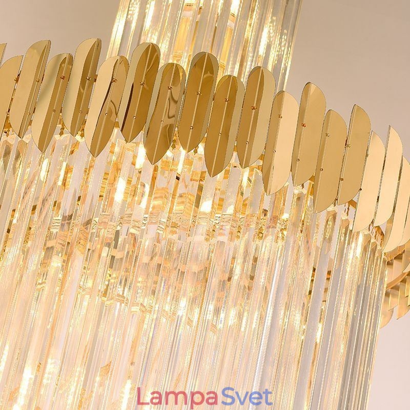 Európsky závesný krištáľový krištáľový závesný svetelný schodište Foyerway