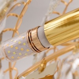 Európsky závesný krištáľový krištáľový závesný svetelný schodište Foyerway