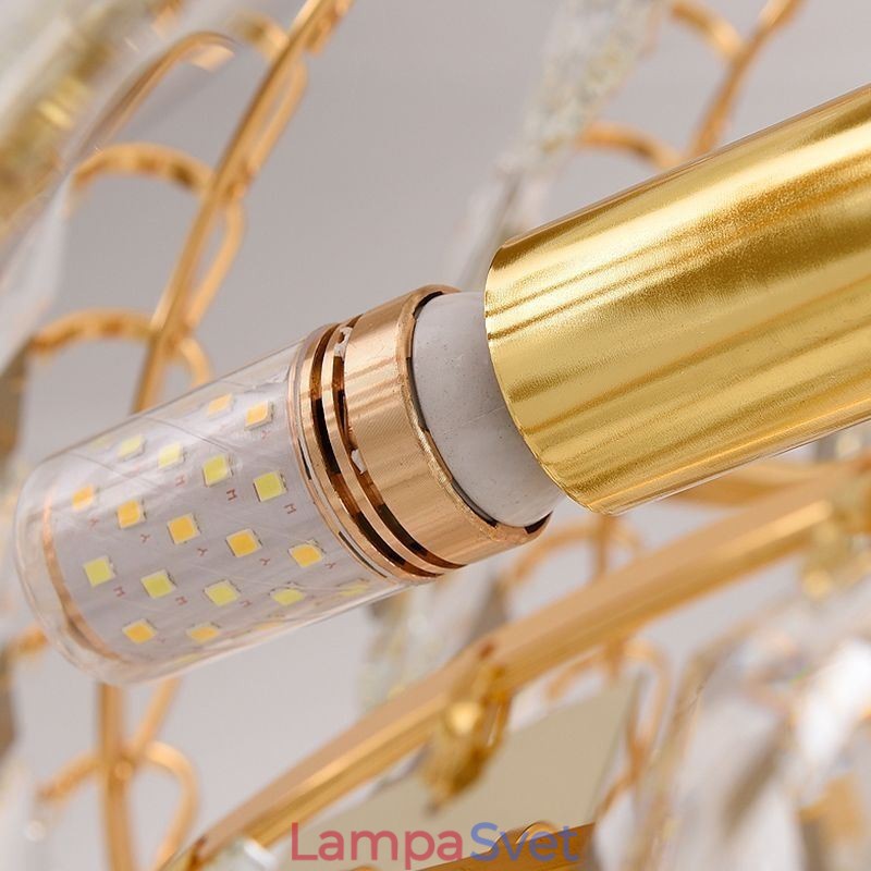 Európsky závesný krištáľový krištáľový závesný svetelný schodište Foyerway