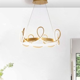 Moderné závesné svietidlo Crown Pendant Light Aluminium 1 Light