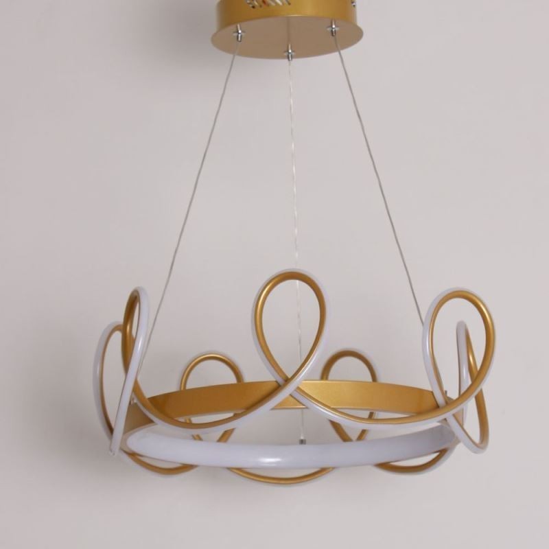 Moderné závesné svietidlo Crown Pendant Light Aluminium 1 Light