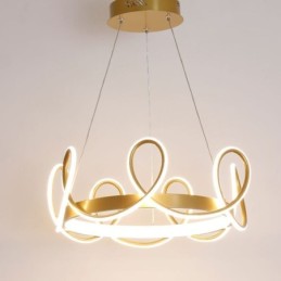 Moderné závesné svietidlo Crown Pendant Light Aluminium 1 Light
