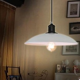 Tradičné klasické závesné svietidlo biele Droplight Rustic Lodge