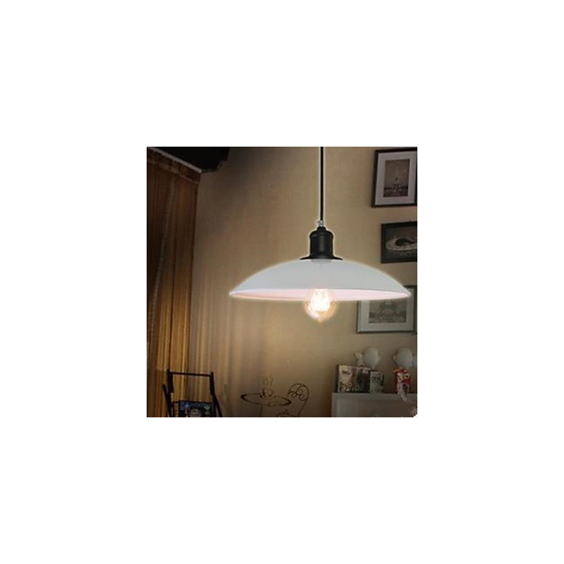 Tradičné klasické závesné svietidlo biele Droplight Rustic Lodge