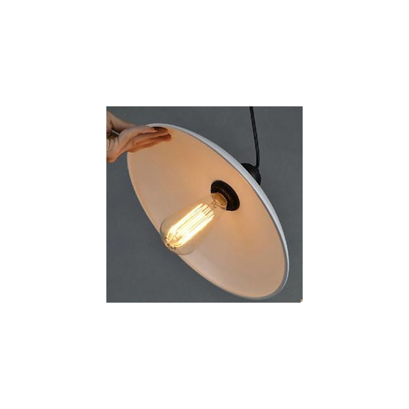 Tradičné klasické závesné svietidlo biele Droplight Rustic Lodge