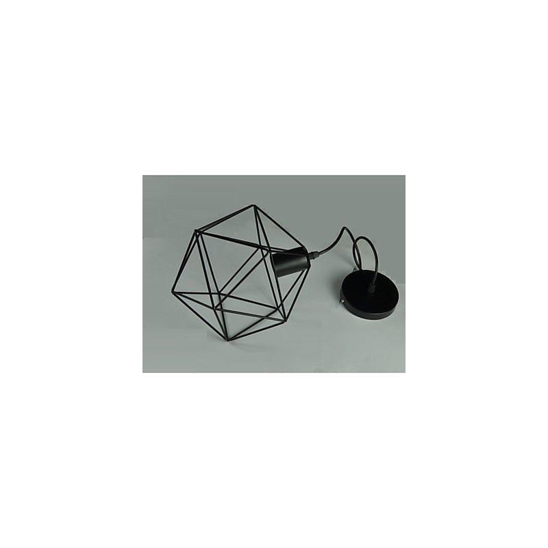Vintage luster v európskom štýle vo farbe Diamond Shape Black