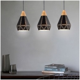 Priemyselné retro vintage závesné svetlo duté tienidlo na lampu