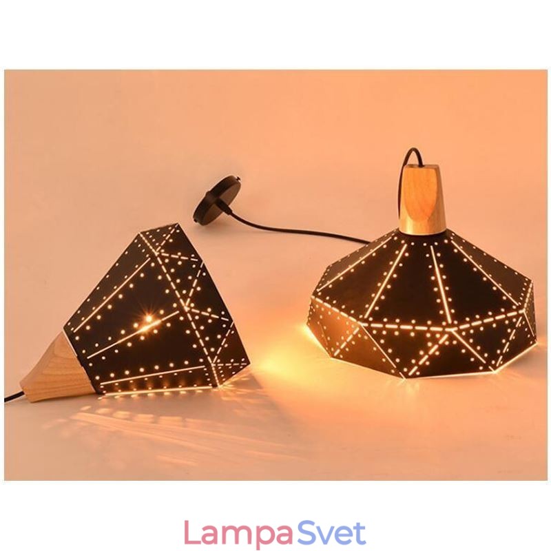 Priemyselné retro vintage závesné svetlo duté tienidlo na lampu