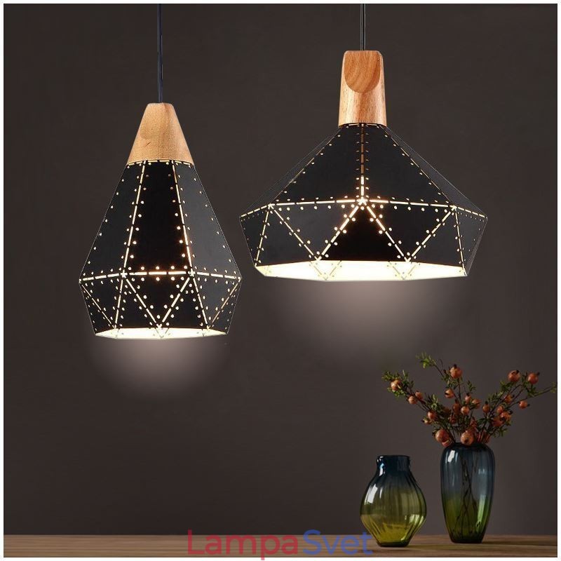 Priemyselné retro vintage závesné svetlo duté tienidlo na lampu