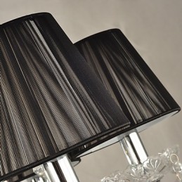 Elegantný krištáľový luster s 12 svetlami