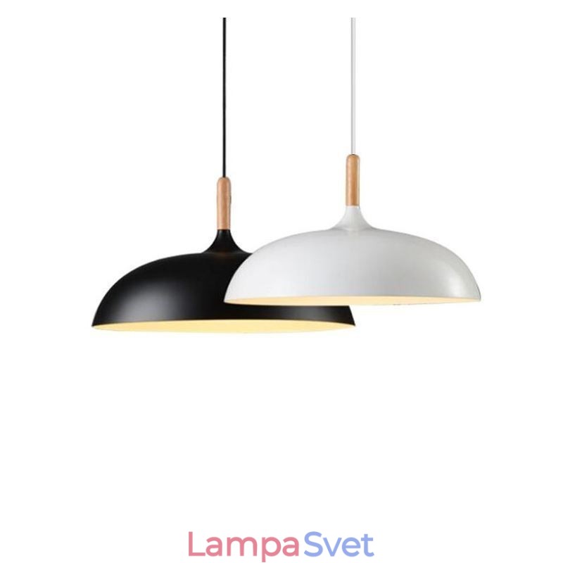 Moderné závesné svietidlo s farebnými makarónmi