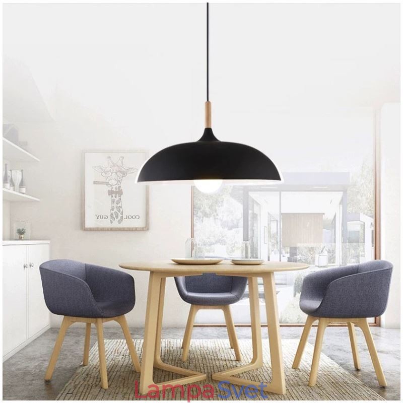 Moderné závesné svietidlo s farebnými makarónmi