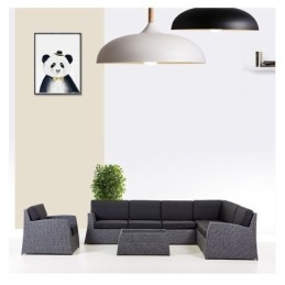 Moderné závesné svietidlo s farebnými makarónmi