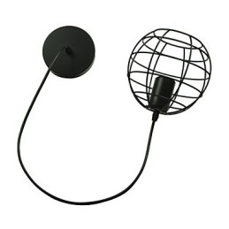 Vintage luster Globe Shape Europe Style pre čierne závesné svetlo