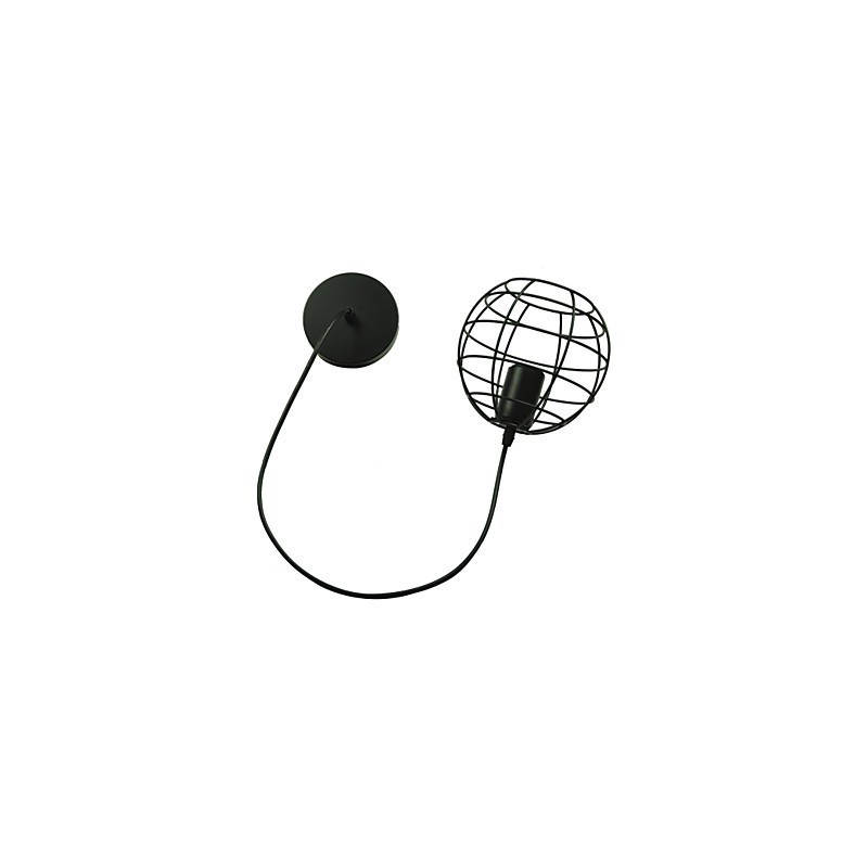 Vintage luster Globe Shape Europe Style pre čierne závesné svetlo