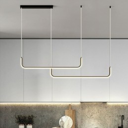Závesné svietidlo Moderné minimalistické závesné svietidlo