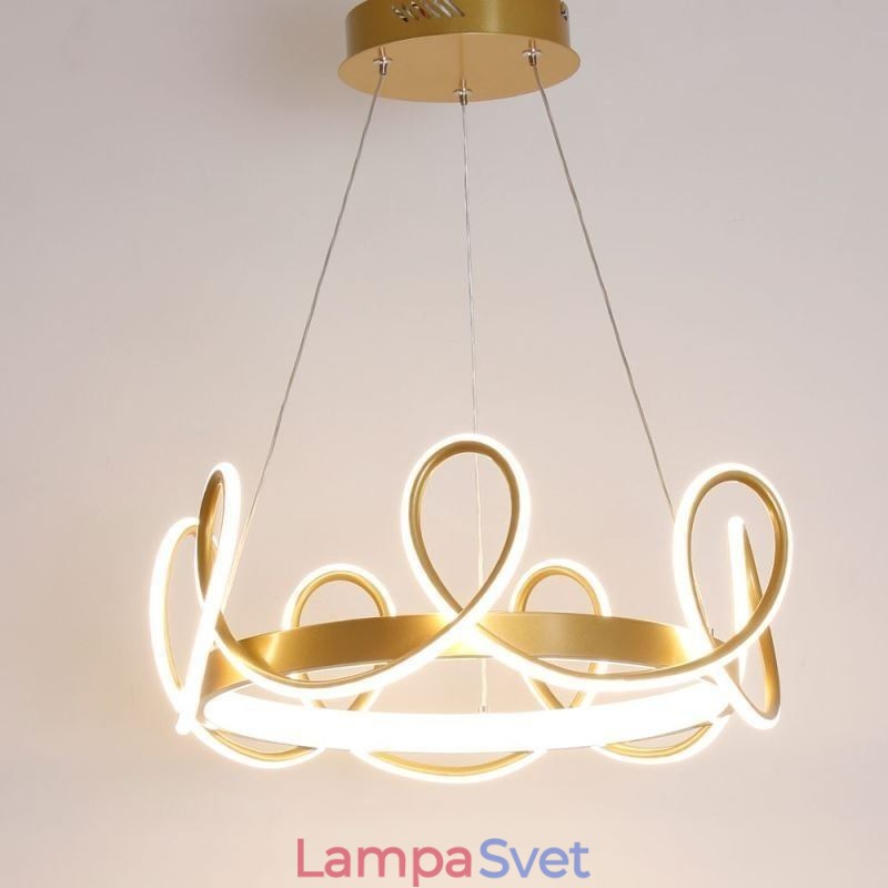 Moderné závesné svietidlo Crown Pendant Light Aluminium 1 Light