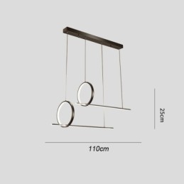 Závesné svietidlo Minimalistické dekoratívne svietidlo