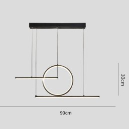 Závesné svietidlo Minimalistické dekoratívne svietidlo
