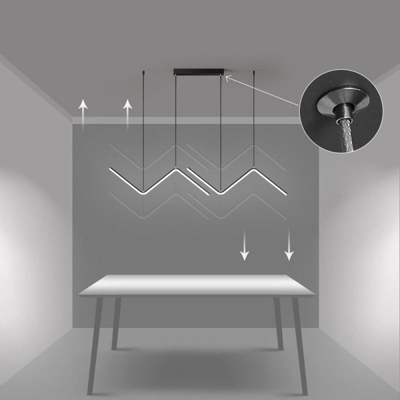 Závesné svietidlo Minimalistické dekoratívne svietidlo