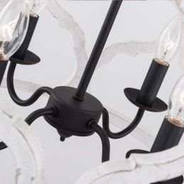 Závesné svietidlo na lampu vo vintage štýle