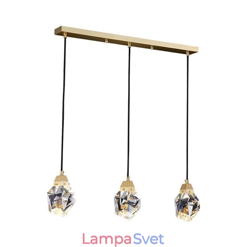 Mini jednoduché krištáľové guľové svietidlo Závesné svietidlo stropné svietidlo